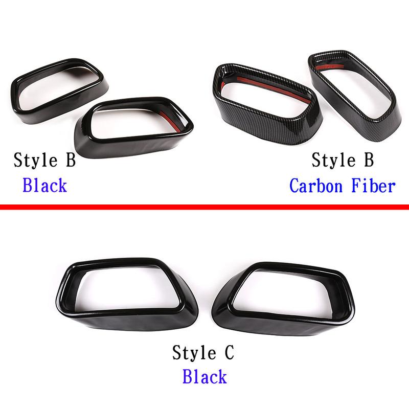 For BMW X5 F15 G05 X6 F16 X7 G07 2014- M Sport Version Car Pipe Throat Exhaust Outputs Tail Frame Trim Cover Car Accessories