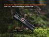 Fenix LD45R Rechargeable Electronic Focus Torch 2800 Lumens 480m Up to 65 Hours Advanced Electronic Focus System with Rotary Focus Control OLED
