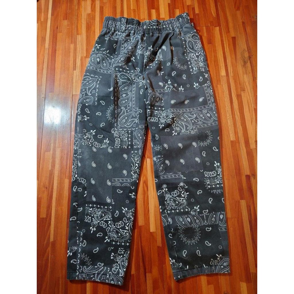 Used FREAK'S STORE Bandana Pattern Easy Pants M Size Paisley / Painter Jogger Work