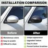 ABS Carbon Fiber Car Side Rearview Mirror Decorate Cover Trim For Nissan Juke  2010-2014/For Infiniti ESQ Exterior Accessories