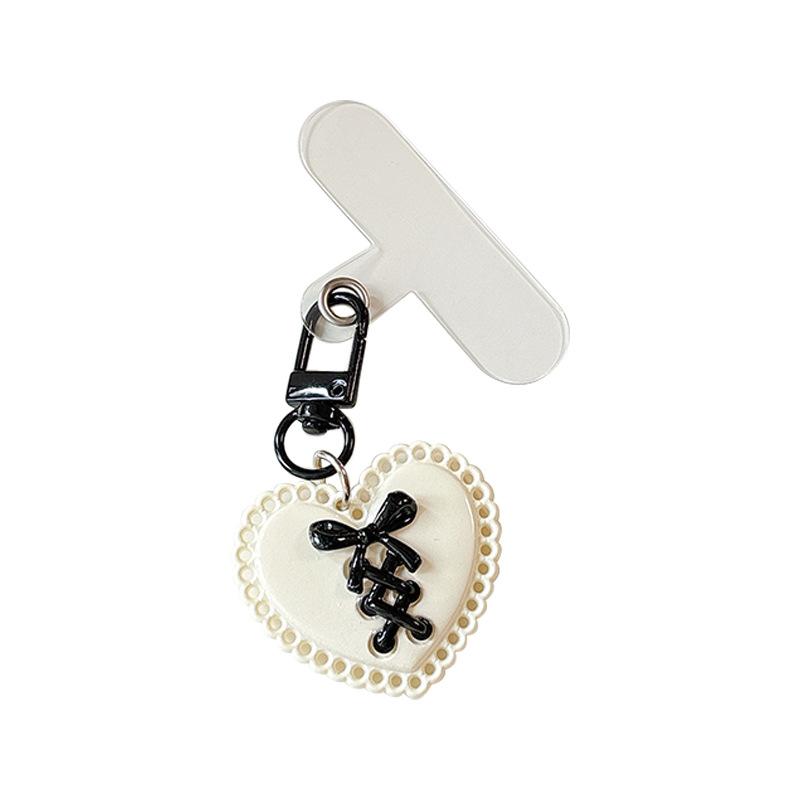 Personalized Love Keychain Pendant, Girl Heart School Bag, Star Pendant, Car Key, Bag, Pendant, Mobile Phone Case, Accessories.