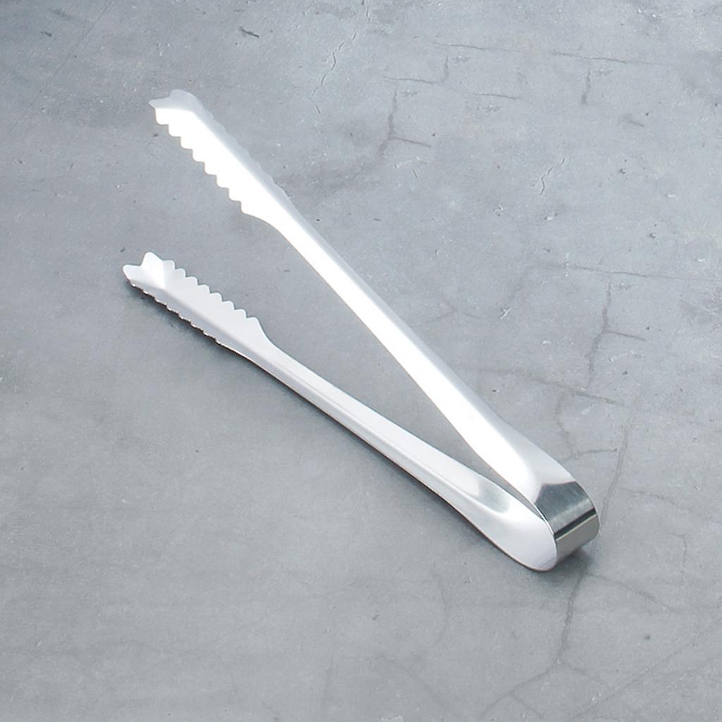 Ice Tong Multifunction Thickened Stainless Steel Fruit Serving Tongs for Bar Party Wedding Kitchen