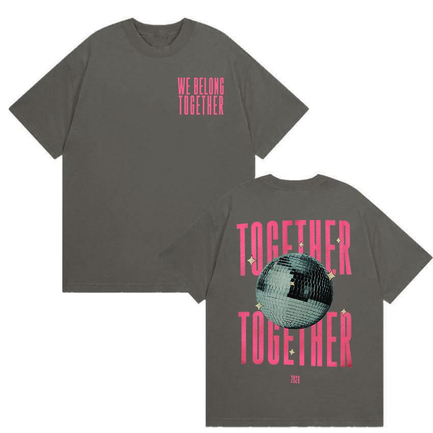 

Harry Styles We Belong Together Tshirts UNISEX Women High Quality Vintage Oversized Shirt Summer Cotton Y2K Short Sleeve Tops 4XL