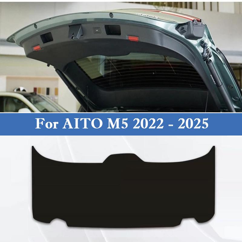 For AITO M5 2026 - 2026 Car Trunk Door Anti Kick Pad Tailgate Anti-Scratch Protective Sticker Cargo Liner Interior Accessories