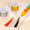 3/6/9/12/15 Strands Gold Silver Macrame Cord Rope String For Sewing DIY Macrame Rope String For Sewing And Crafts Thread Twine