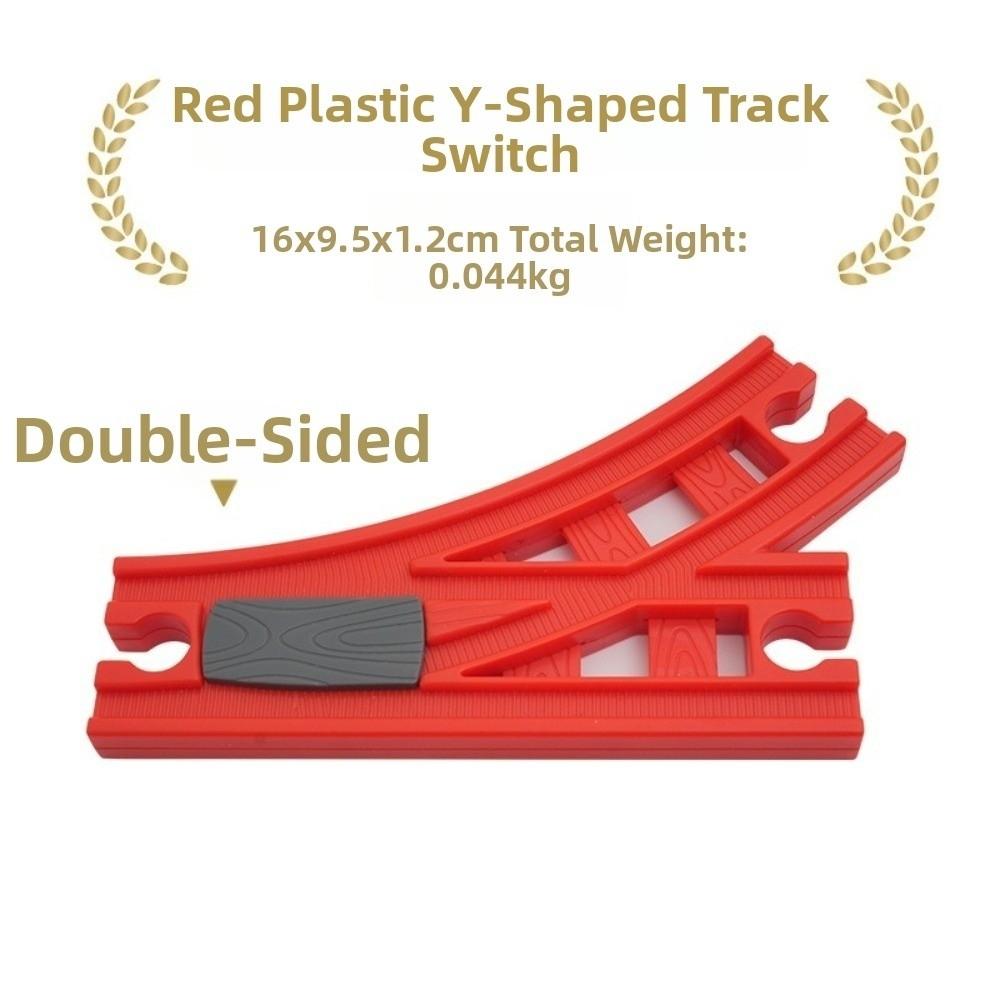 Y Track Railway Track Plastic Transform Tracks Kids Toys Train Track Accessories for Hape LILLABO