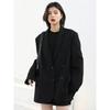 Women's Blazer Casual Solid Long Sleeve Coats Office Lady Elegant Fashion Clothing Spring Autumn
