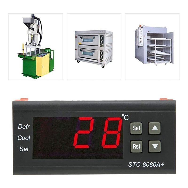 A84X-3X Stc-8080A Digital Refrigerator Defrosting Alarming Temperature Controller Plastic Thermostat Controller
