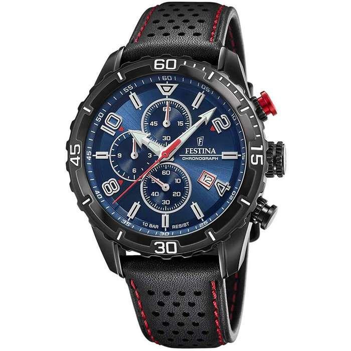 Montre - Festina - 20519 - Analogique - Cuir - Aiguilles luminescentes