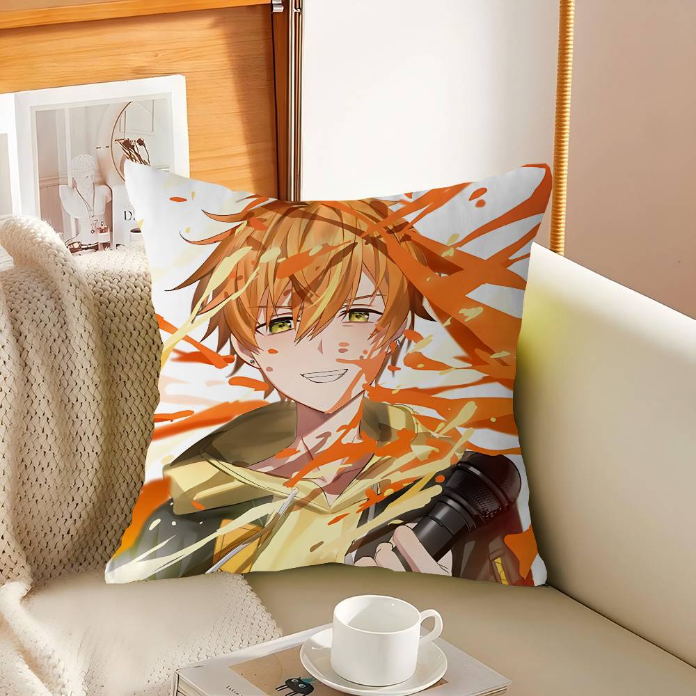 

S-Шинономе А-Акито Наволочка для подушки Дюймы Декор фермерского дома Домашние декоративные наволочки для дивана 12x12Inch