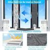 3 Layer Cotton Filled Sliding Window Vent Cloth Insulated Air Conditioner Window Seal  Home Comfort
