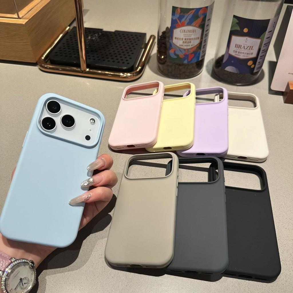 Official iPhone11Promax Solid State Silicone Magnetic Mobile Phone Case Apple 11 Skin-friendly Feel Protective Case
