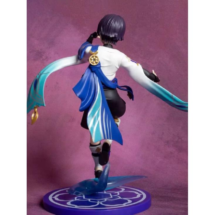 Genshin Impact Wanderer 25cm PVC Figure Toy Anime Game Collection Model