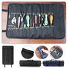 Chef Knife Bag Roll Bag Carry Case Bag Canvas Kitchen Knife Storage Bag Cooking Portable Durable Organizer Storage Pockets