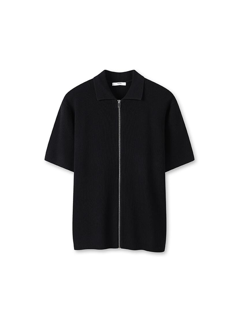 Topten Men`S) Linen Blend Zip-Up Short