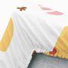 1 Fitted Sheets Set Cartoon Giraffe Silky Soft Microfiber Bed Sheets Cute Animal Super Soft Breathable Room Decoration Foliage
