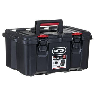 Stack N Roll Toolbox 52.5x26x34.5cm Black