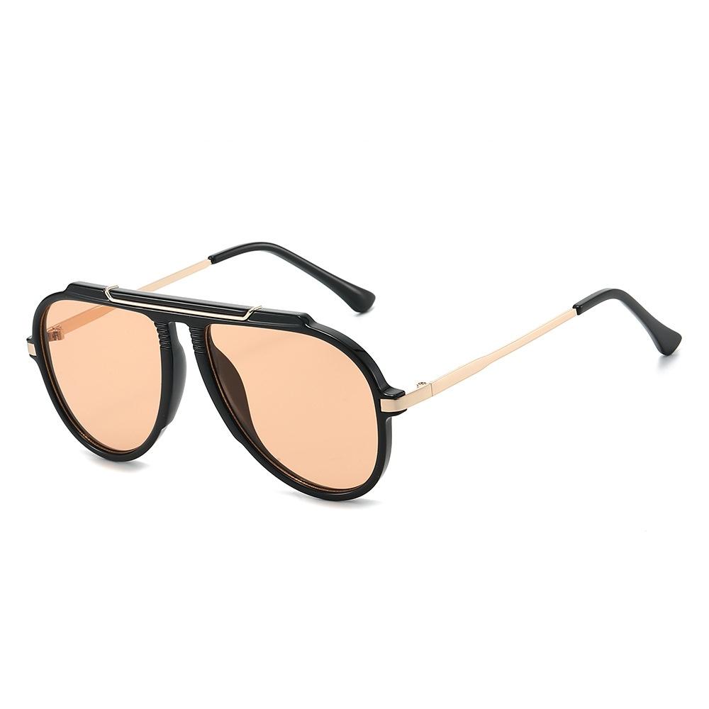 

New Oversized Pilot Women Sunglasses Vintage Gradient Shades UV400 Men Trending Sun Glasses