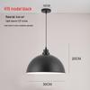 Retro Industrial Pendant Light - Nordic Style for Dining and Office Spaces