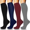 Compression Legwear Set: Daily Wear Elastic Socks for Beautiful Legs - Summer Thin, Low Pressure Calf Styles for Sports & Running.