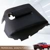 For Chevrolet Silverado GMC Sierra 2014 2015 2016 2017 2018 Leather Center Console Armrest Cover Black Replace Protector Trim