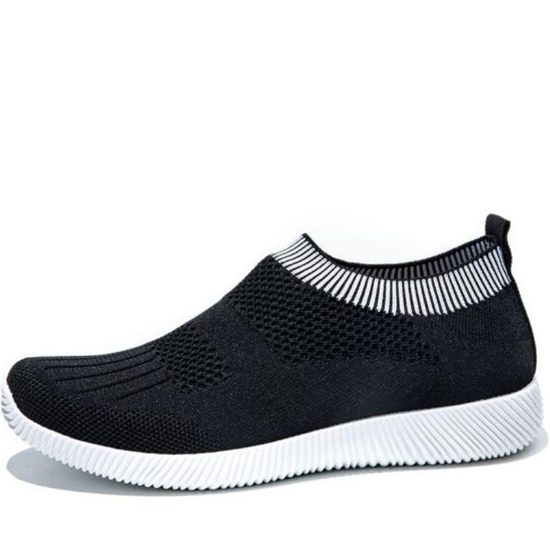 Women Casual Shoes Summer Breathable Walking Flats Shoes Sneakers Women Vulcanized Shoes Slip On Loafers Female Footwear WSH4166