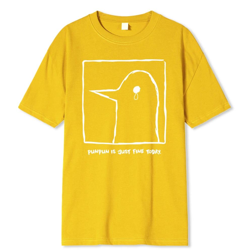 Oyasumi PunPun Modal Print TShirts Funny Anime Streetwear Camisetas Men Women Shortsleev Fashion Harajuku Cartoon Tee Shirt