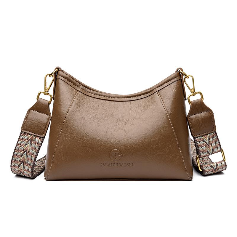 Fashionable Underarm Bag, Retro Business Satchel Bag, Single-shoulder Handbag