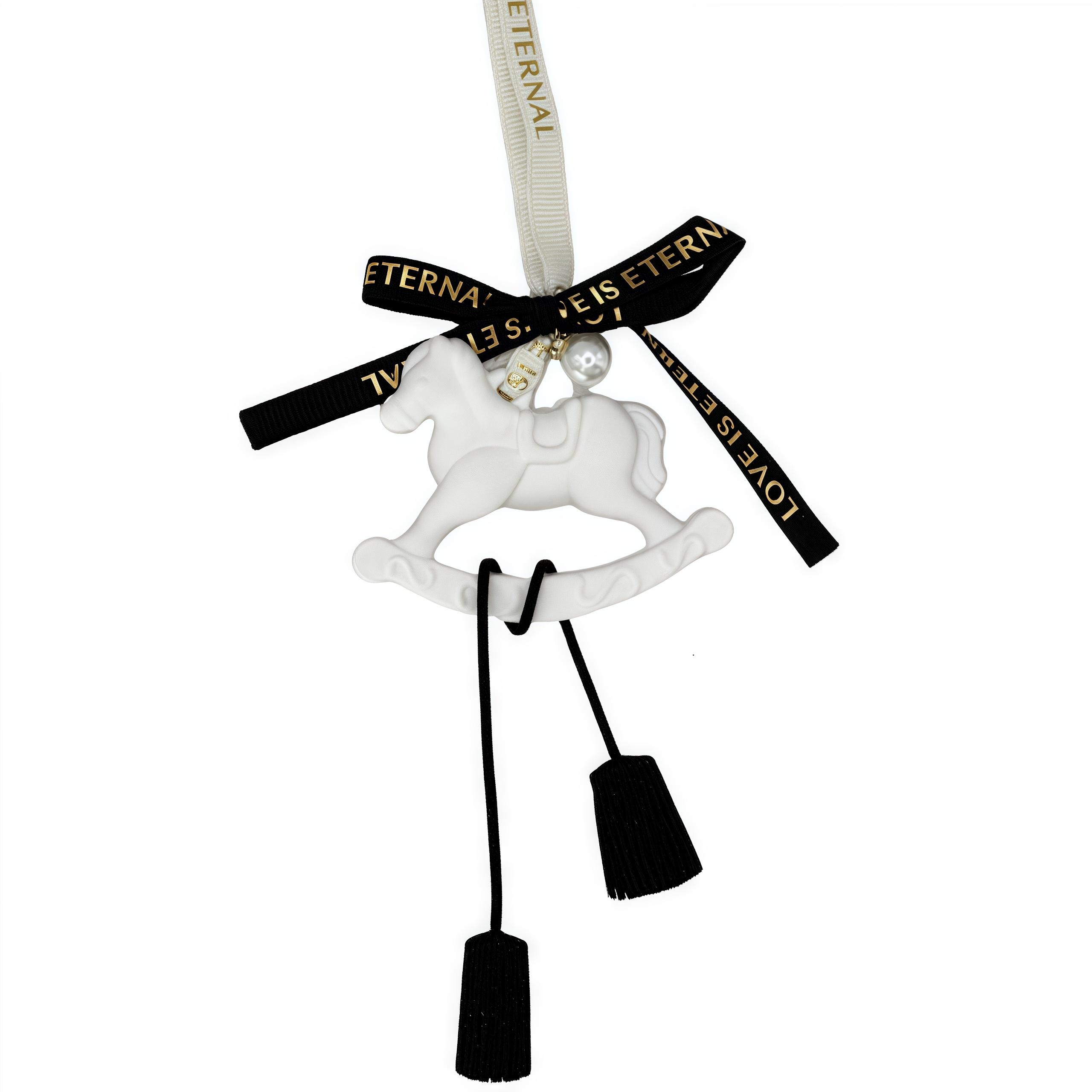 

1pcLittle Pony Car Air Freshener Hanging Decoration Bathroom Bedroom Wardrobe Aromatherapy Plaster Pendant Diffuser Stone Hangin чорний