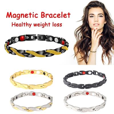Drakenpatroon Armband Magnetotherapie Armband Sieraden 7mm Breed Koppelarmband