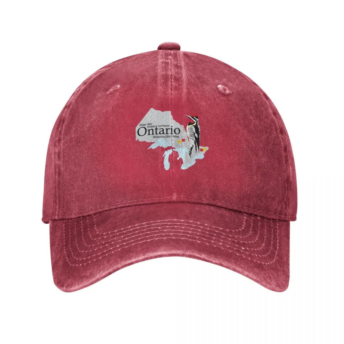Ontario Breeding Bird Atlas Standard Logo Baseball Cap Sports Cap Hat Beach sun hat GentleUnisex Hat Women Caps Unisexs