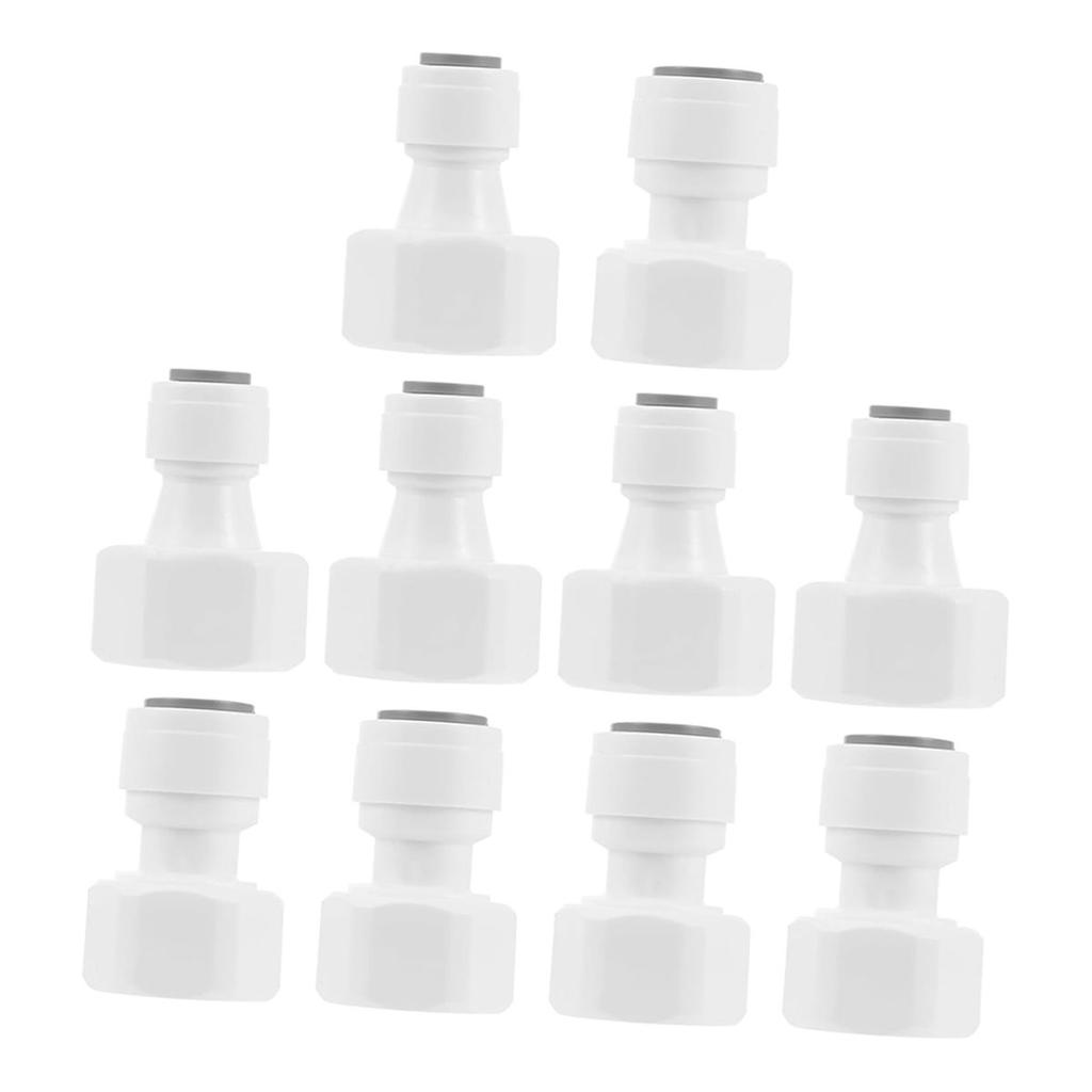 10pcs Quick Connector Water Tube Fitting Kit for Water Purifiers and Filters