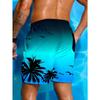 Manfinity Swimmode Men's Palm Tree Printed Beach Shorts