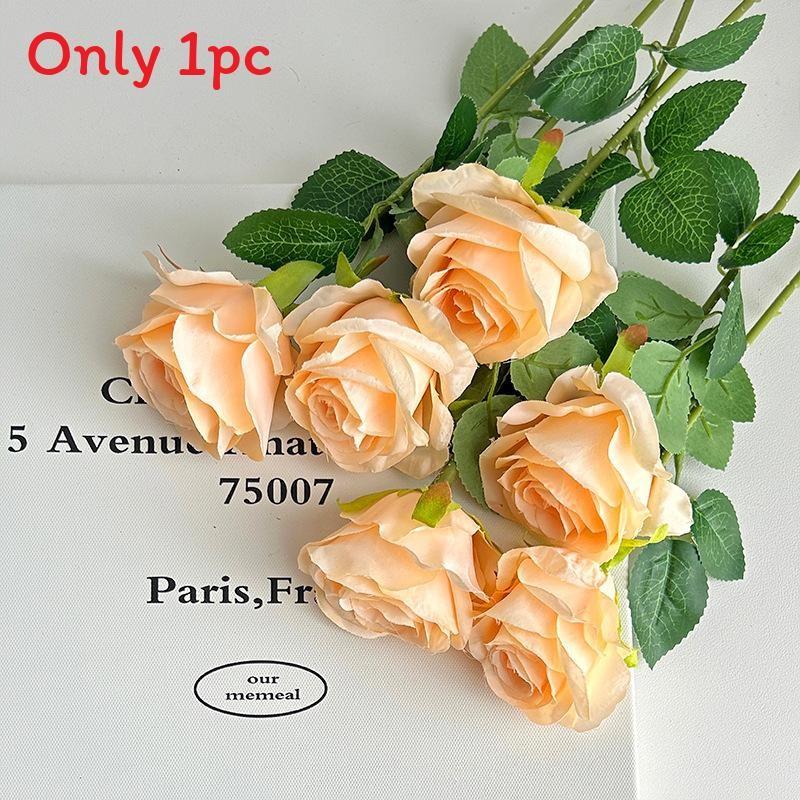 Elegant Artificial Silk Roses For Wedding Centerpieces And Home Styling