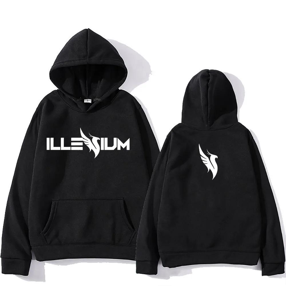 

ILLENIUM Hoodie for Autumn/Winter Fashion Comfortable Sweatshirts Funko Pop Fleece Casual Clothing Sudaderas Vintage Punk Hoody 3XL