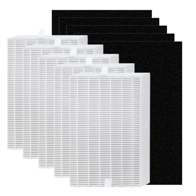 

A65T-5 Set Hepa Filter And Carbon Cotton Air Purifier Replacement Accessories For Honeywell HPA300 Air Purifier