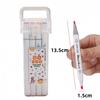 Dual Head Washable Marker Pen Set Student Art Drawing Stationery Supplies