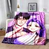 KPOP Hunter Flannel Blanket Soft Warm All-Season Throw, Design for Camping, Car Travel, Hiking Sofa, Bed, Office Perfect Gift for Parties