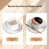 Edo Vergoldetes Keramik-Kaffeebecher-Set