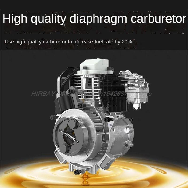 Lawn Mower Gasoline Grass Trimmer Four Stroke 140 Engine Backpack Weeder Grass Cutter Engine Parts Assembly Garden Tools