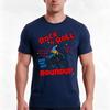Rock N Roll Roundup Tshirt Summer Casual Cotton Tee Oversized Streetwear Tops Vintage Graphic Print Loose Fit Short Sleeve