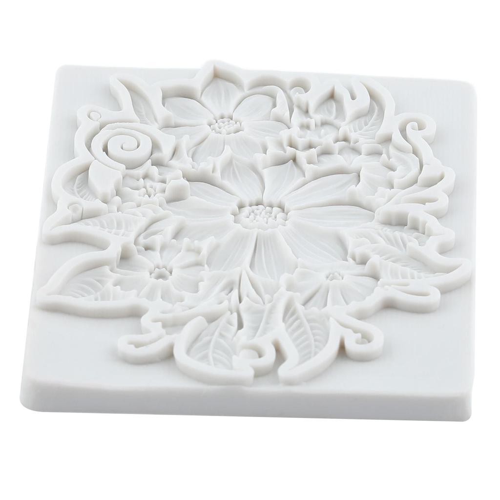 Flower Blossoms Silicone Molds Daisy Chrysanthemum Flower Fondant Mold Cake Decorating Tools Cupcake Topper Candy Chocolate Gumpaste Mold