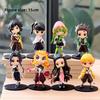 Demon Slayer Pvc Anime Figure Set With Collectible Characters For Fans And Giftgiving