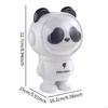 Money Bank Panda Sculpture Animal Statue Cartoon Table Decoration Saving Jar