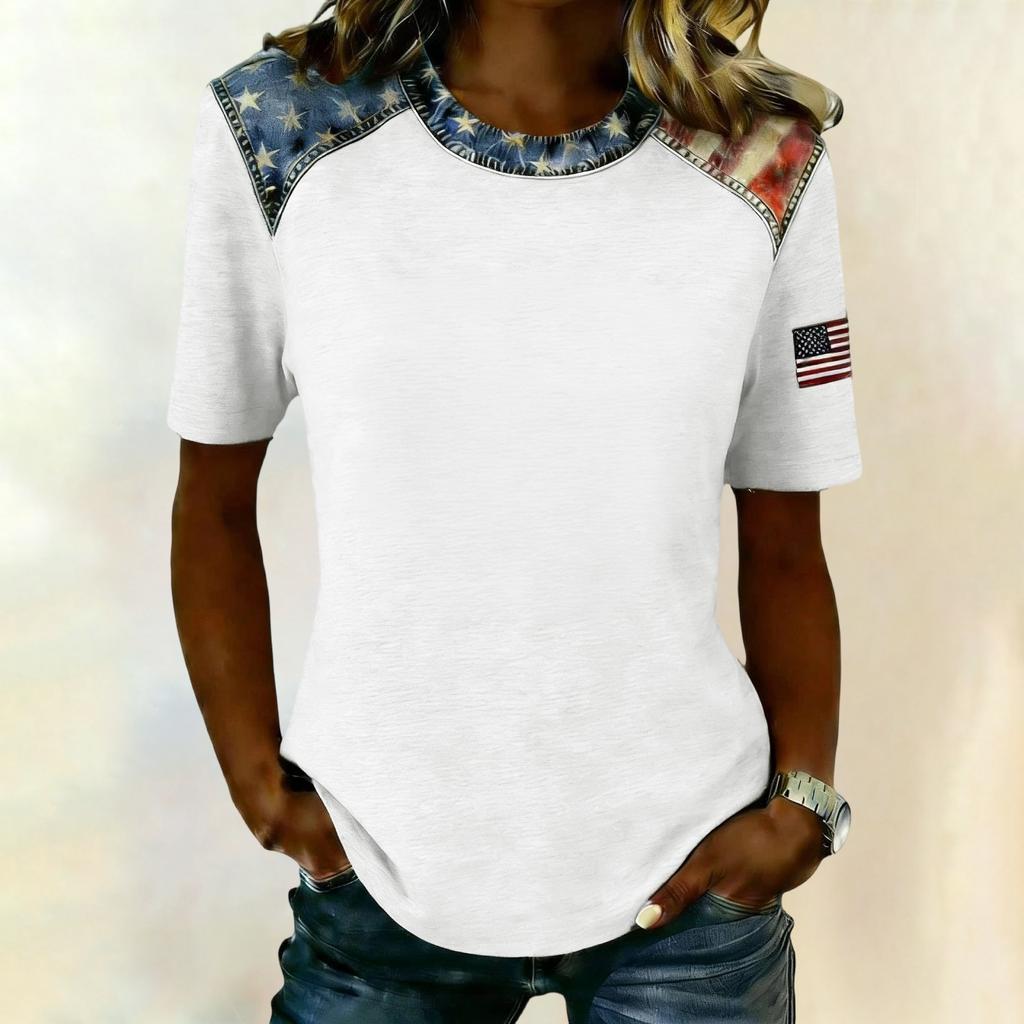 Women's Stylish Casual Star-printed Blouse