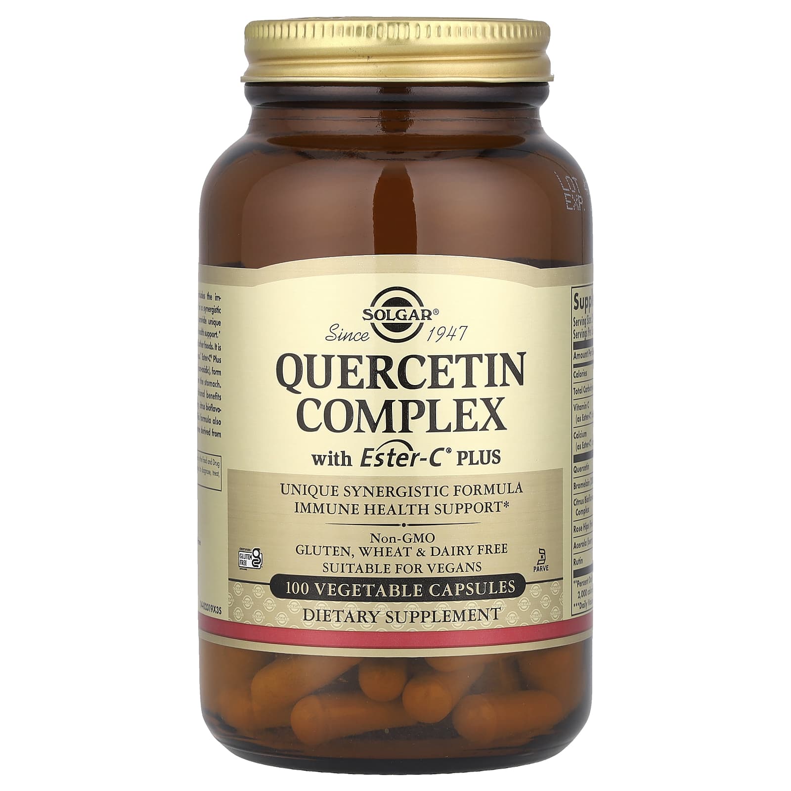 

Quercetin Complex with Ester-C® Plus, 100 Veggie Caps