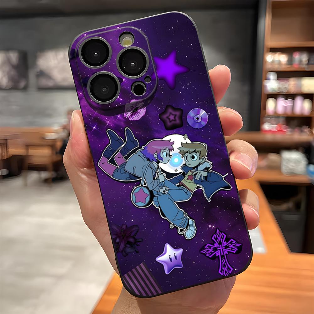 

S-Scott P-Pilgrim Phone Case For IPhone 17 Pro Max 15 Pro 16 14 Plus 12 13 Mini 11 Pro Shockproof Soft Cover iPhone13