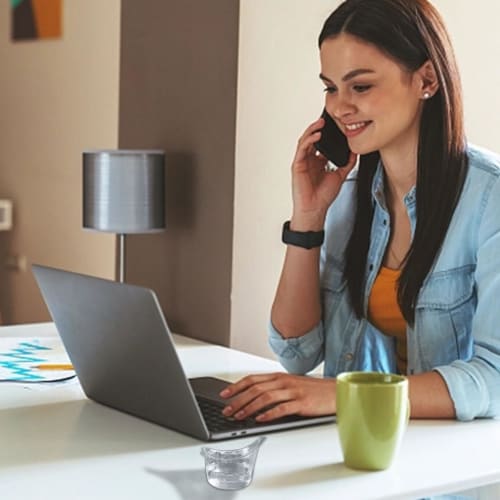 Set of 30 Silicone Eyewash Cups, 5ml Clear, Graduated, Washable, Reusable, Hypoallergenic, White