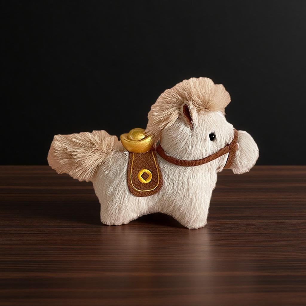 Pendant New Mascot Doll Yuan Bmw Plush Keychain Small Doll Bag Pendant