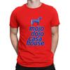 Vintage Mojo T-Shirt for Men O Neck 100% Cotton T Shirt M-Mojo Dojo Casa Houses Short Sleeve Tee Shirt Summer Clothing
